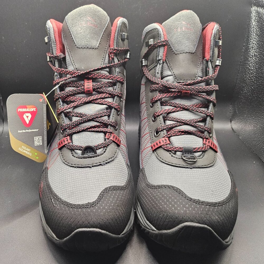 LL BEAN Snow Challenger Hiking Boots, Men's Size 9.5, Dark Gray, Brand New In Bx - Picture 2 of 14